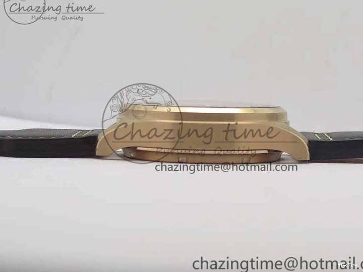 MIROTIME 0226 Popular Big Pilot Real PR IW502706 RG YLF 1:1 Best Edition Brown Dial On Calfskin Strap A 7223